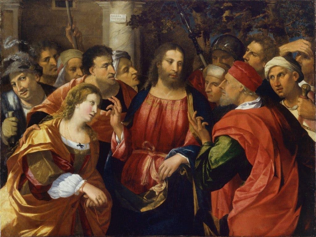 Vai e não tornes a pecar – Rocco Marconi (1504). National Gallery of Art, Washington.