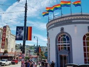 O bairro Castro em São Francisco, Califórnia, dá guarida para uma das maiores comunidades homossexuais do mundo