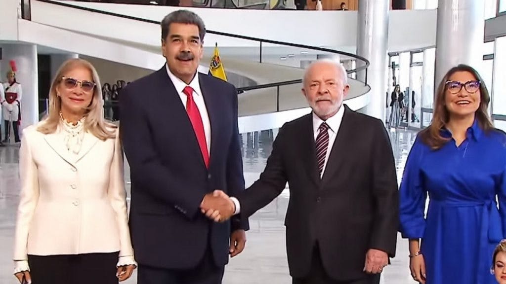 Lula recebe Maduro - maio de 2023