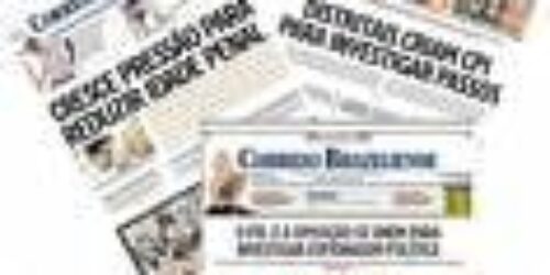 Correio Braziliense concorda que é mero recuo tático