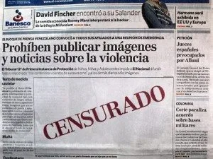 Venezuela Chavez Censura