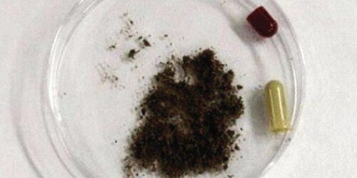 Anti-histamínicos chineses com pó de bebê abortado