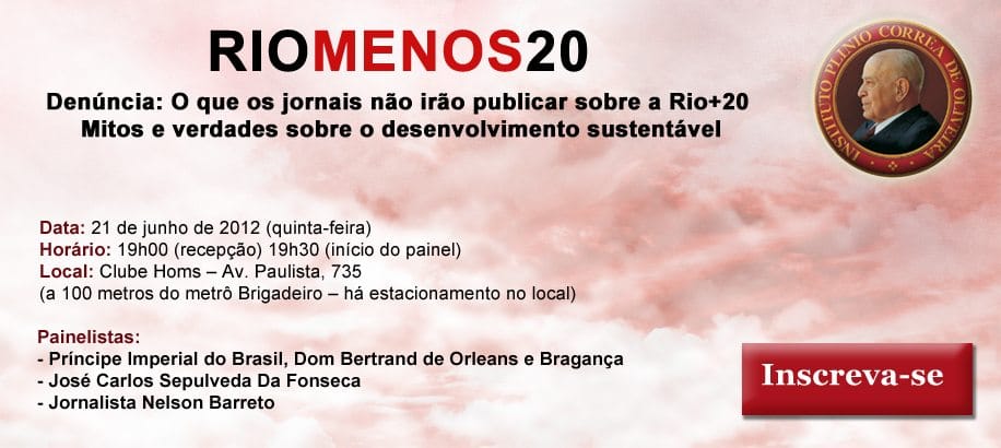 No momento, você está visualizando Inscreva-se para o Painel RioMENOS20
