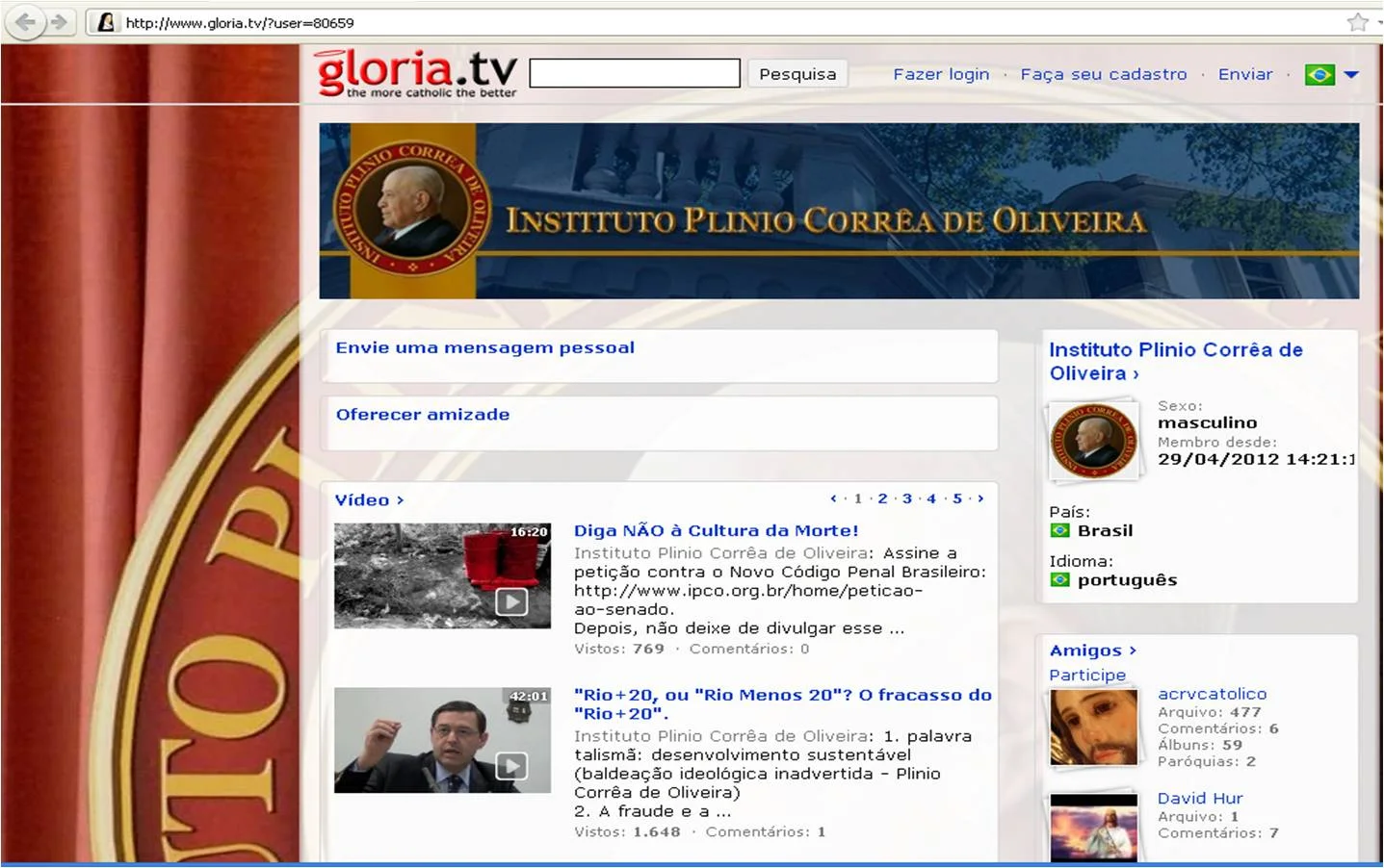 No momento, você está visualizando Visite o canal de vídeos do Instituto