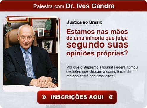 No momento, você está visualizando Palestra imperdível com o renomado jurista, Dr. Ives Gandra. Faça agora sua inscrição
