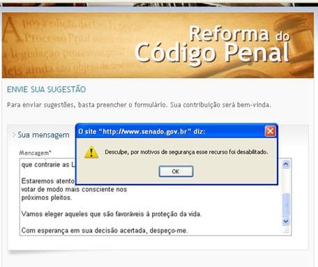 No momento, você está visualizando Os senadores não querem ser incomodados