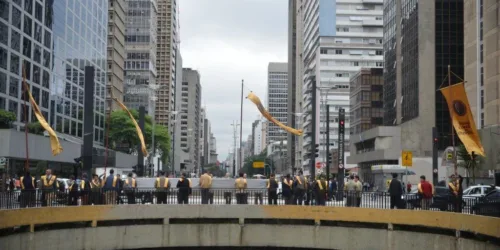 A praça que mudou subitamente