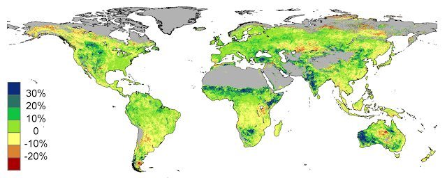 No momento, você está visualizando Terra reverdece com aumento de CO2