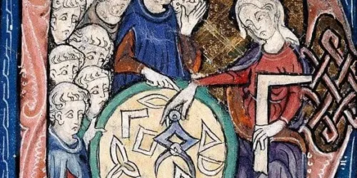 Professores e alunos na escola. O ensino medieval– Parte 2