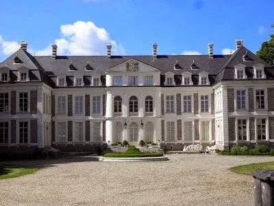 O castelo de Flers existe há séculos bem encaixado na natureza. Mas, as torres do ambientalismo estragaram o meio ambiente.