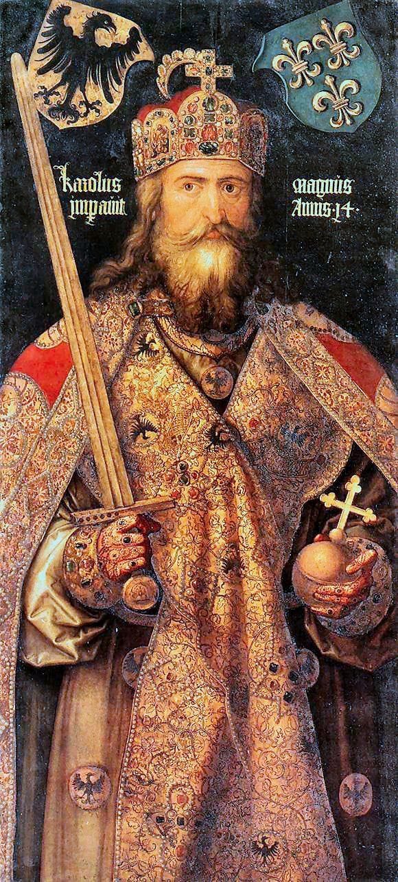 Carlos Magno, Durer, Herois medievais
