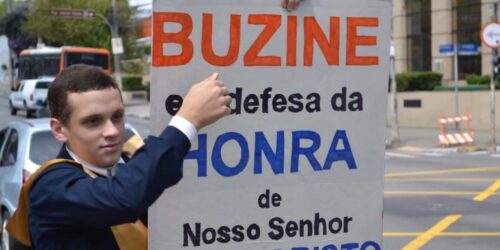2 semanas de campanhas em 5 minutos – Buzine contra a blasfêmia!