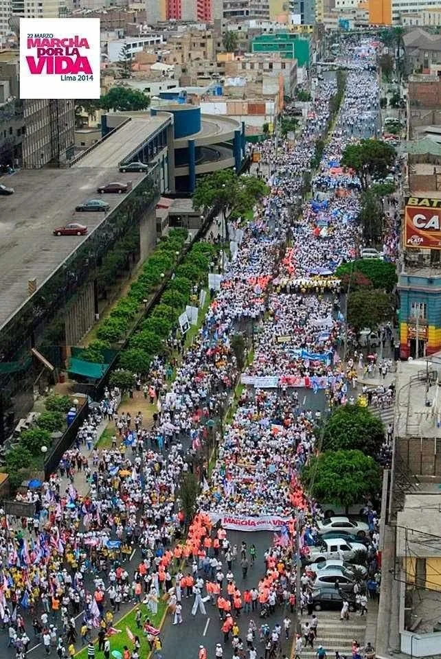 No momento, você está visualizando Marcha pela vida no Peru: a maior na história do continente