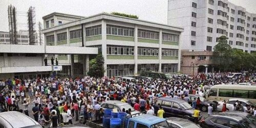 A maior greve da história da China