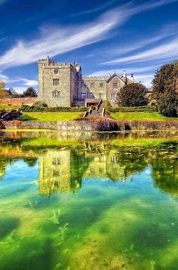 Castelo de Sizergh no antigo território do reino de Cumbria