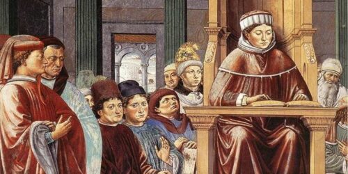 Dignidade sobrenatural do professor medieval