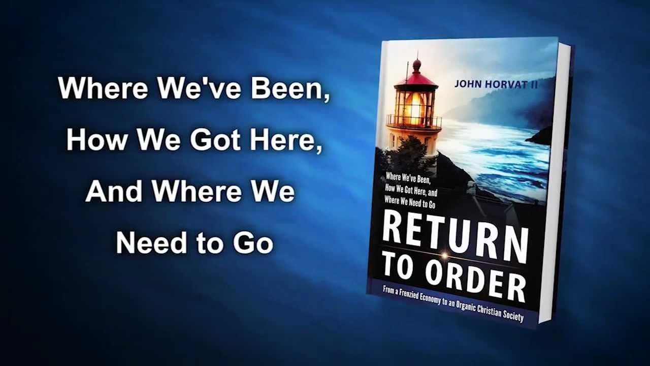 No momento, você está visualizando Um presente: livro Return To Order, em inglês, gratuito para Kindle