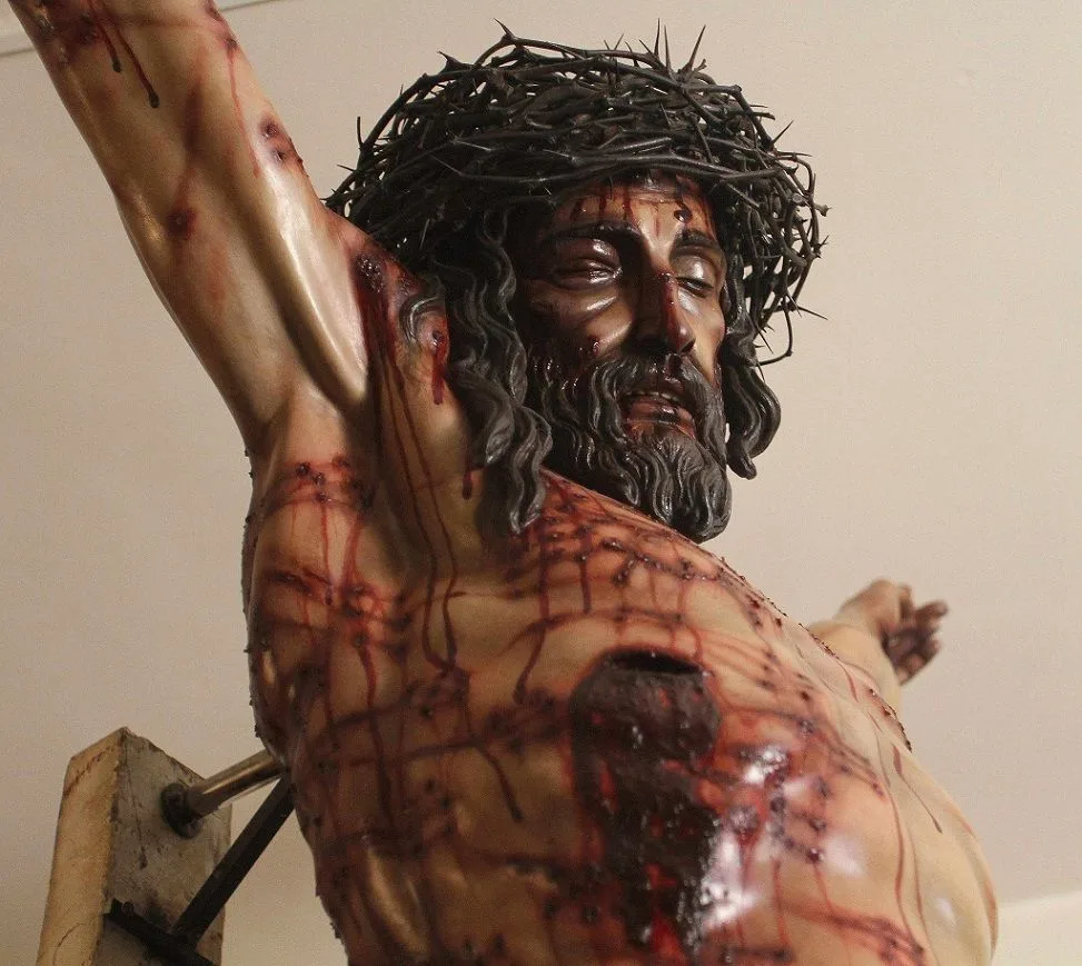SEVILLA. 08/03/10. NUEVO CRUCIFICADO DE MIÑARRO. FOTOS: ROCIO RUZ. ARCHSEV