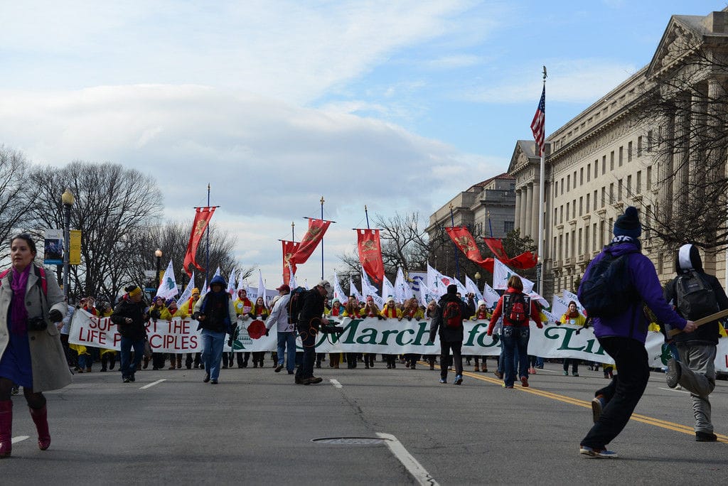 No momento, você está visualizando TFP americana na marcha de meio milhão contra o aborto