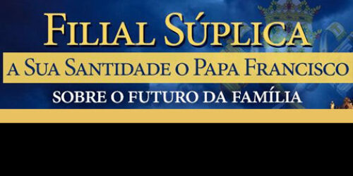 Católicos do Mundo inteiro apelam ao Santo Padre preocupados com o próximo Sínodo