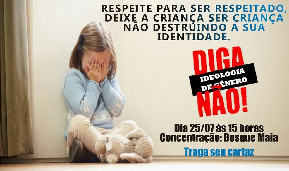 No momento, você está visualizando Participe: Manifestação pacífica contra a Ideologia de Gênero em Guarulhos