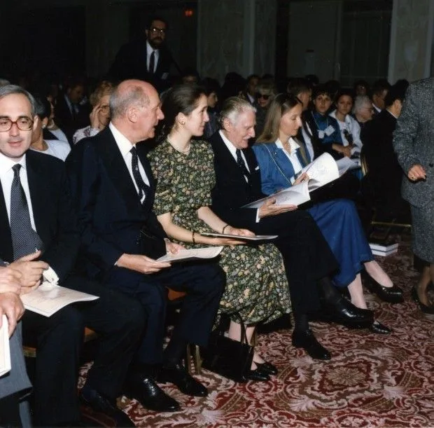 L to R: Professor Roberto de Mattei, Marquis Luigi Coda Nunziante, Lady Virginia Coda Nunziante, Duke of Maqueda, Archduchess Monica of Austria