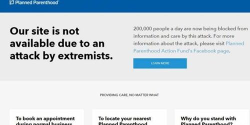 Planned Parenthood informa que seu site foi “atacado” por extremistas