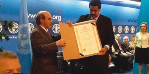 Petista na FAO premia disseminador da fome