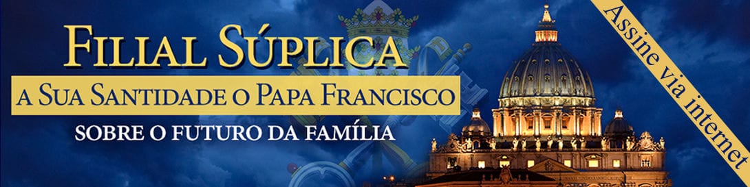 No momento, você está visualizando 405.000 pessoas enviam filial súplica ao Papa