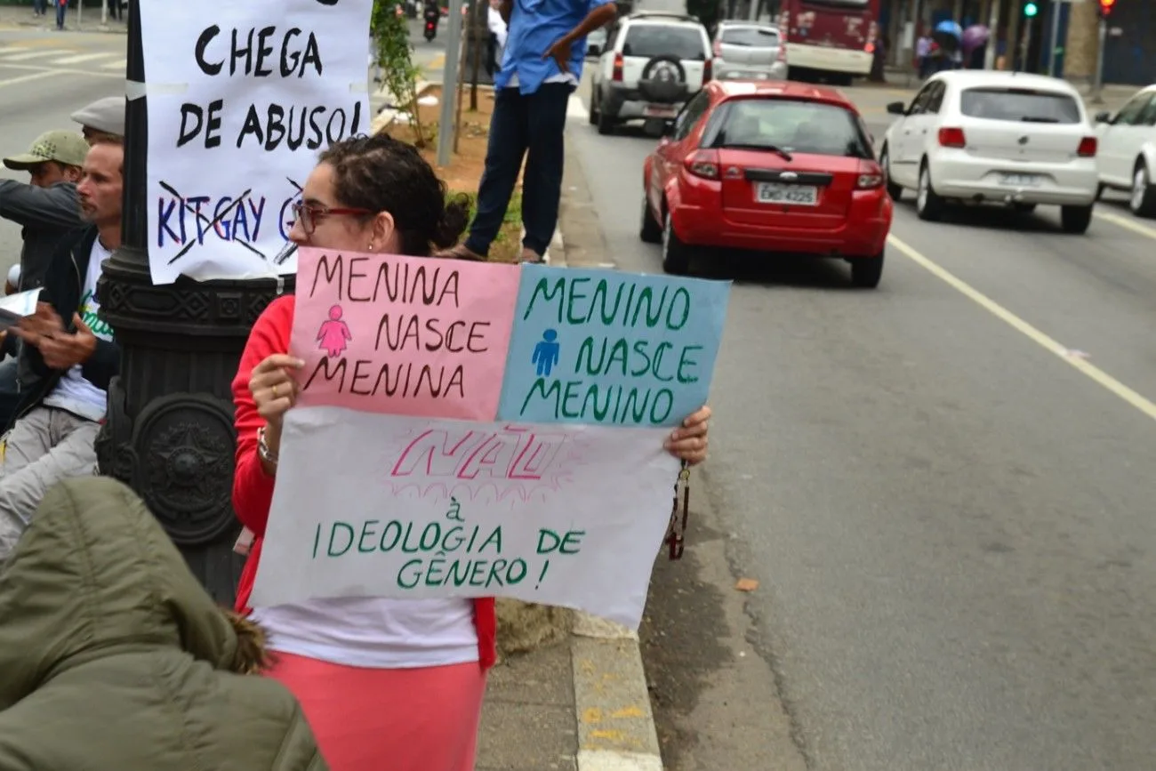 As famílias paulistanas compareceram em massa para dizer "NÃO!" ao Gênero
