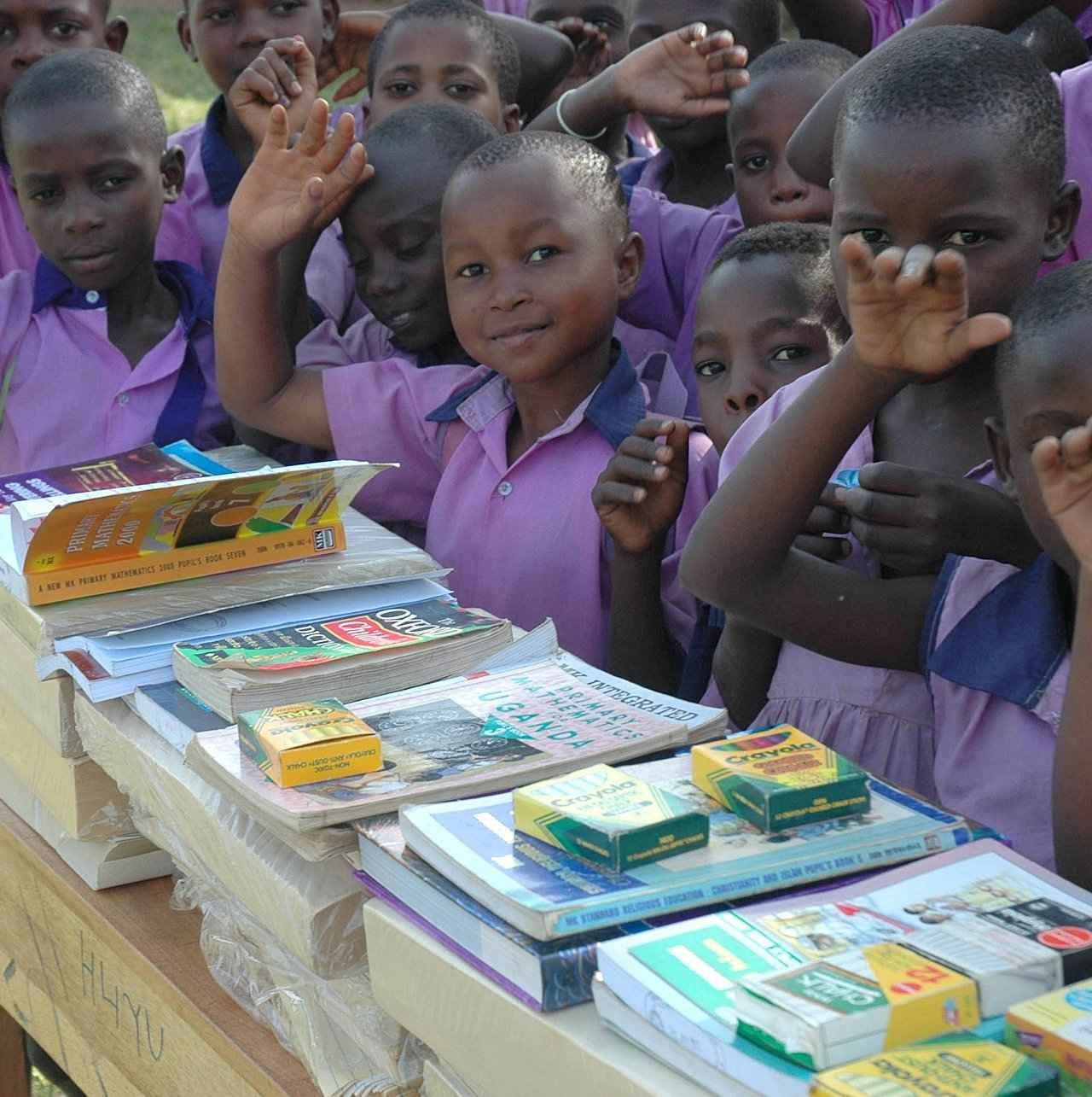 Escola na Uganda