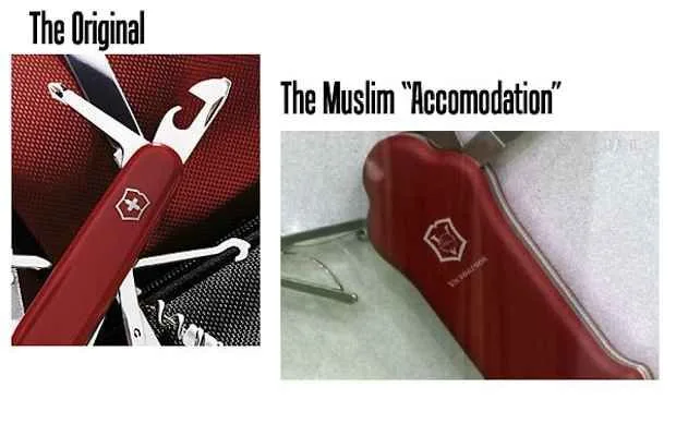 Modelos de canivetes de marcas suiças renomadas com e sem a cruz