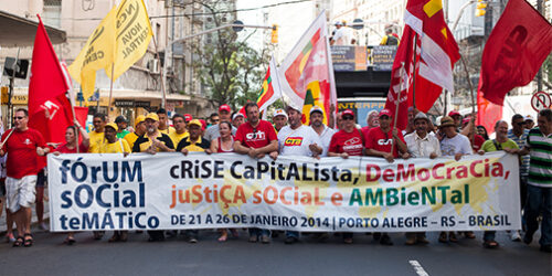 Fórum Social Mundial na UTI