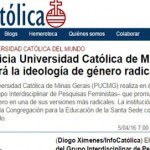 Escândalo internacional: PUC Minas promove ideologia de gênero em evento.