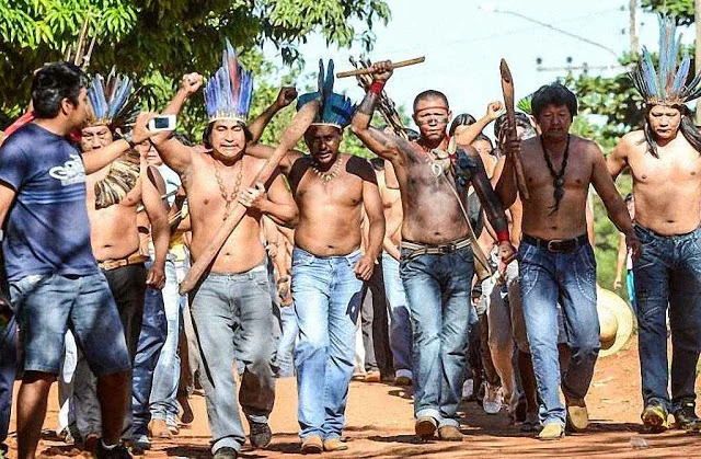 Invasão de fazenda em Mato Grosso do Sul