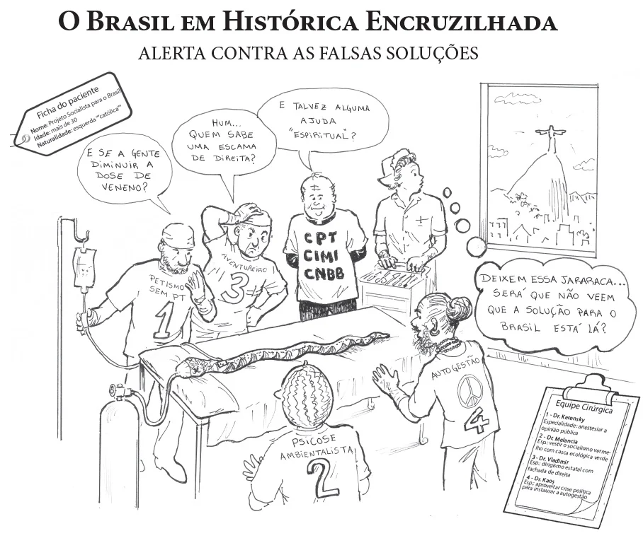 alerta contra falsas soluções