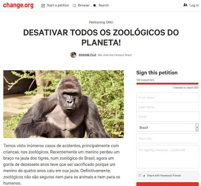 Os supostos 300.000 apoiadores do gorila
