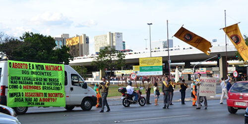 Marcha contra o Aborto em Brasília