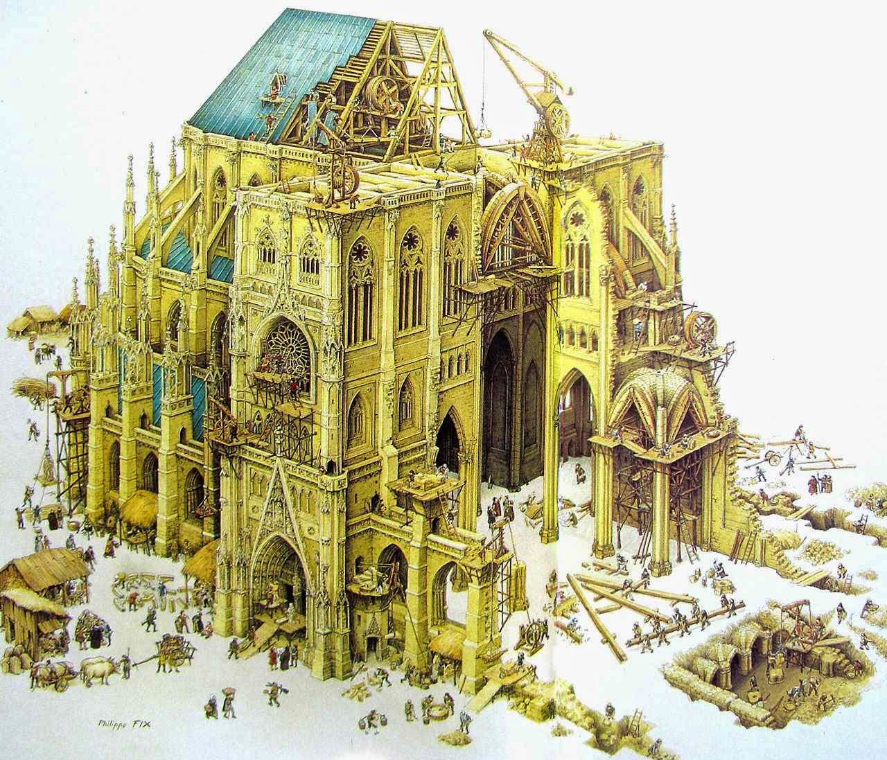 Construcción catedral 1280