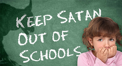 No momento, você está visualizando TFP americana alerta: “Mantenha satanás fora das escolas!”