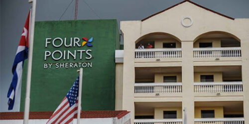 Acomodações nojentas  no primeiro hotel americano em Cuba