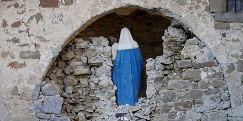 “Cara e coroa” religioso do terremoto da Itália