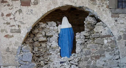 No momento, você está visualizando “Cara e coroa” religioso do terremoto da Itália