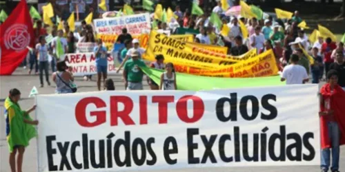 O que berra o “Grito dos Excluídos”