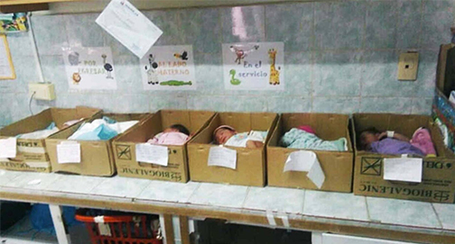 No momento, você está visualizando Bebês em caixas de papelão e o exemplo de Garcia Moreno