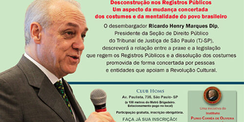Palestra: Revolução Cultural e a Lei
