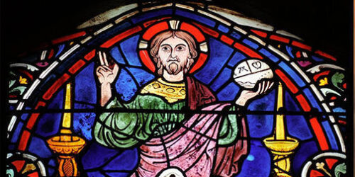 Peregrinando dentro de um vitral