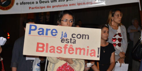 Nova exposição blasfema em Brasília – convocação para um protesto no dia 18/11