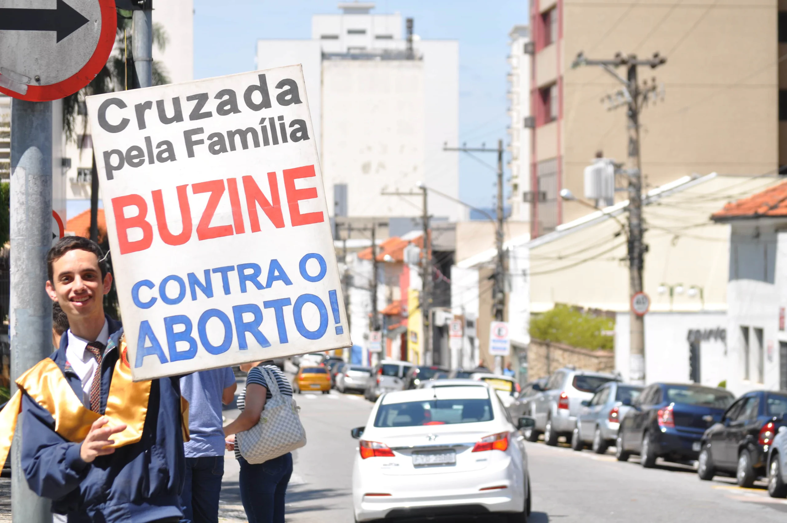 No momento, você está visualizando Ação Jovem do IPCO participa de ato público contra o aborto em Jundiaí