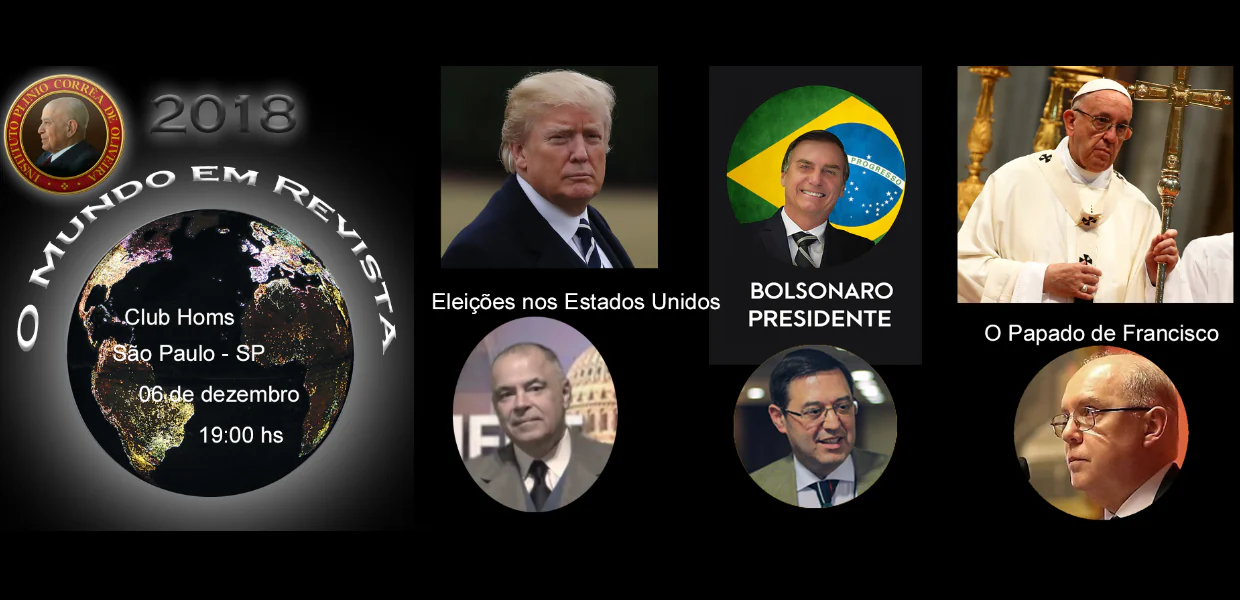 No momento, você está visualizando Inscreva-se para conferência: “2018 – O Mundo em Revista” – 06/12/2018